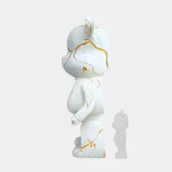 Aero Bear 165cm White Resin Indoor Sculpture
