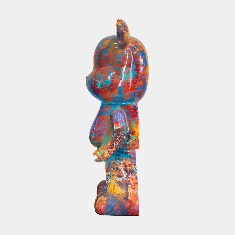 Aero Bear Colourburst 50cm Resin Indoor Sculpture