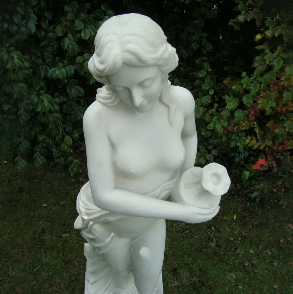 Alexa 81cm Marble Resin Garden Statue
