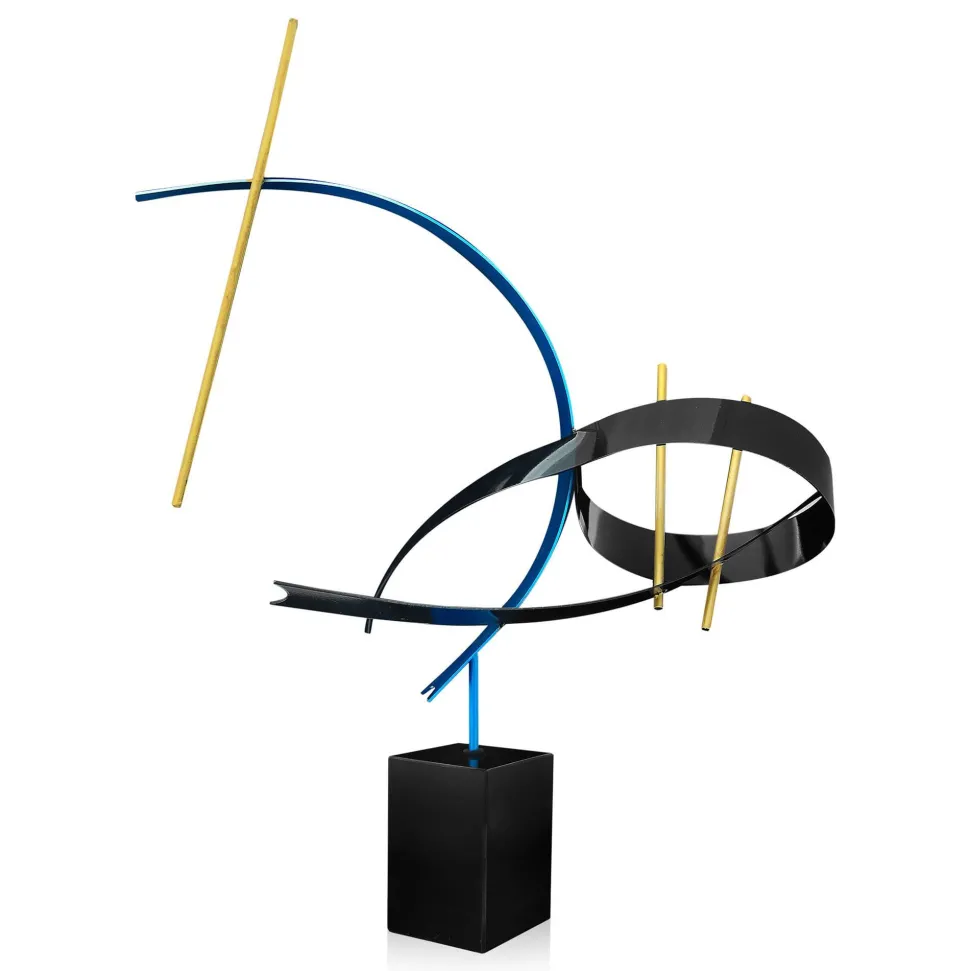 Art of Noise 70cm Abstract Metal Indoor Sculpture