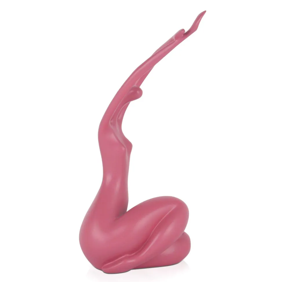 Awakened Grace 32cm Pink Resin Indoor Sculpture
