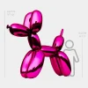 Balloon Dog 240cm Pink Metal Garden Sculpture