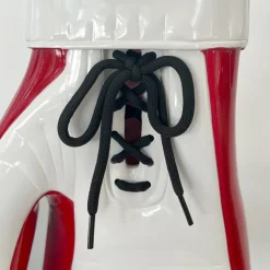 Boxing Hero 37cm Red Resin Indoor Sculpture