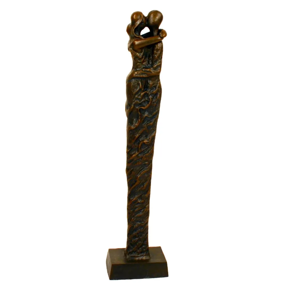 Bronze Forever Love Modern Statue - 63cm Garden Sculpture