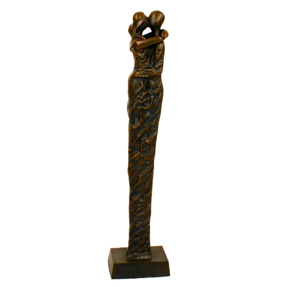Bronze Forever Love Modern Statue - 63cm Garden Sculpture