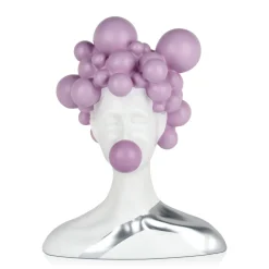 Bubble Bliss 47cm Lilac Resin Indoor Sculpture