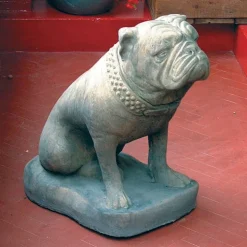 Bulldog Stone Garden Ornament
