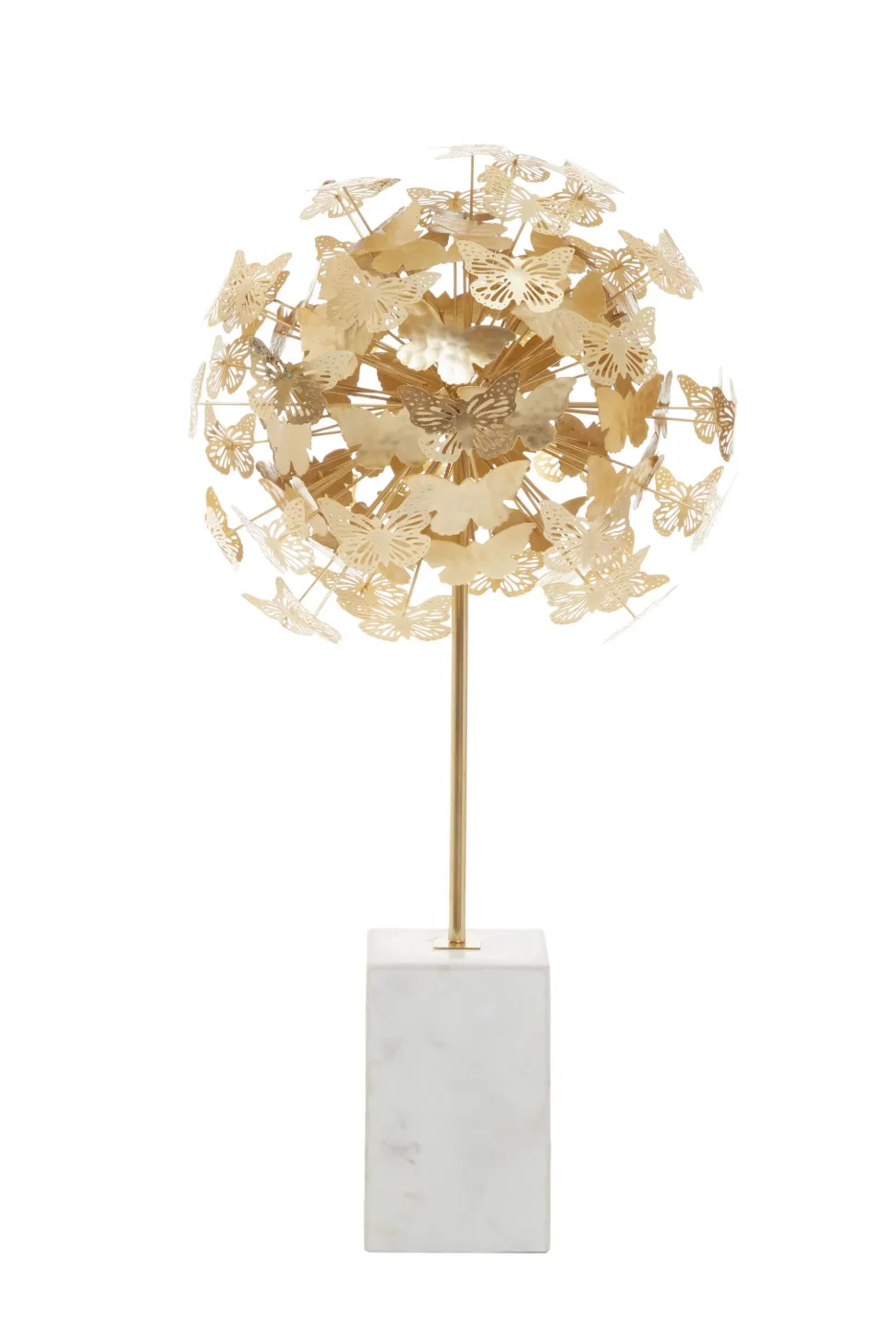 Butterfly Mirage 64cm Gold Metal Indoor Sculpture