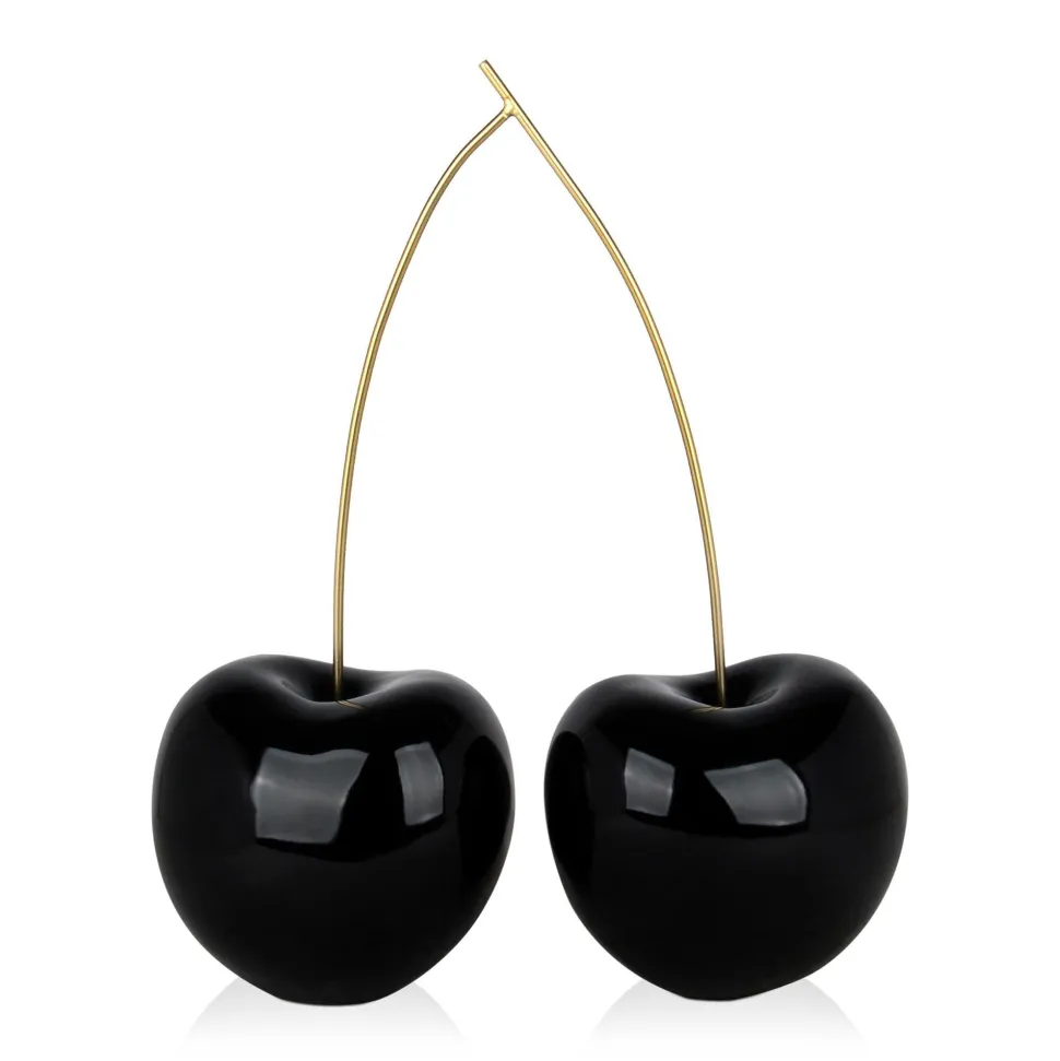 Cherry Fusion 55cm Black Resin Indoor Sculpture