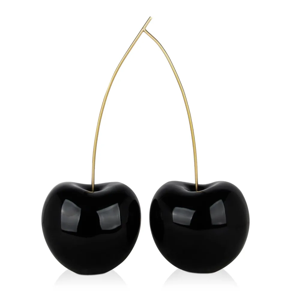 Cherry Fusion 55cm Black Resin Indoor Sculpture