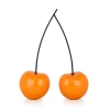 Cherry Fusion 43cm Orange Resin Indoor Sculpture