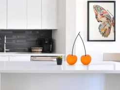 Cherry Fusion 43cm Orange Resin Indoor Sculpture