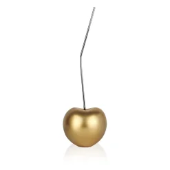 Cherry Pop 44cm Gold Resin Indoor Sculpture