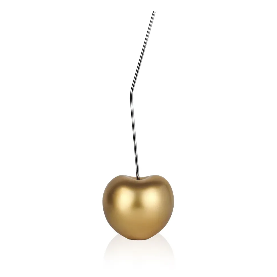 Cherry Pop 44cm Gold Resin Indoor Sculpture