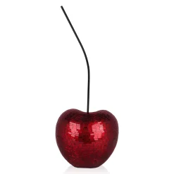 Cherry Pop 68cm Red Resin Indoor Sculpture