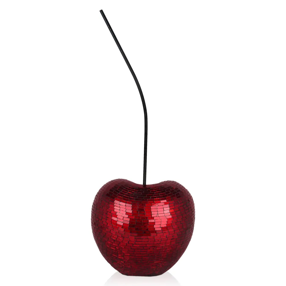 Cherry Pop 68cm Red Resin Indoor Sculpture