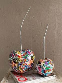 Cherry Pop 44cm Street Art Resin Indoor Sculpture