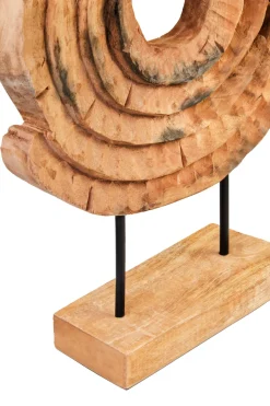 Circular Dance 48cm Wood Indoor Sculpture