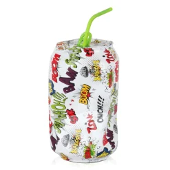 Comic Can 39cm Pop Art Resin Indoor Sculpture