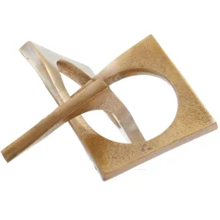 Dynamic Horizons 12cm Bronze Metal Indoor Sculpture
