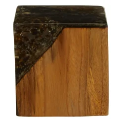 Earths Core 10cm Wood Indoor Sculpture