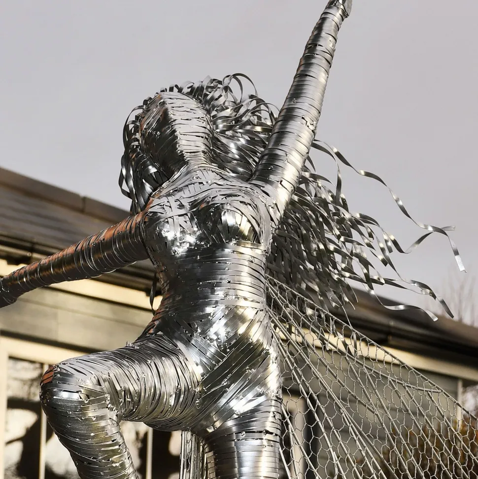 Elvina Fairy Metal Wire Garden Sculpture