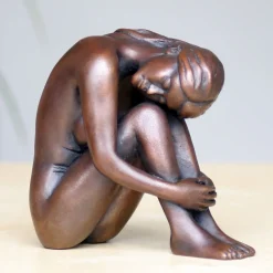 Emma Figurine Bronze Indoor Sculpture