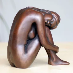 Emma Figurine Bronze Indoor Sculpture