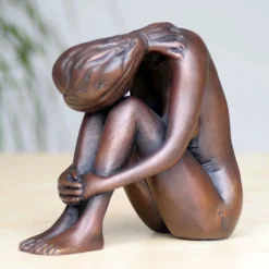 Emma Figurine Bronze Indoor Sculpture