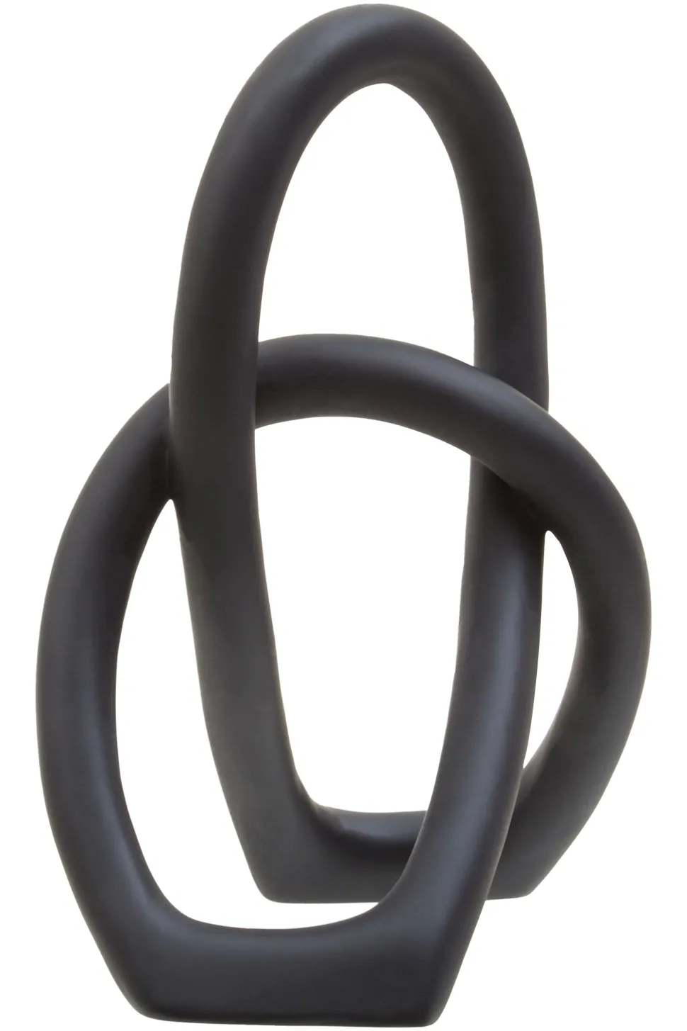 Eternal Curves 19cm Black Resin Indoor Sculpture