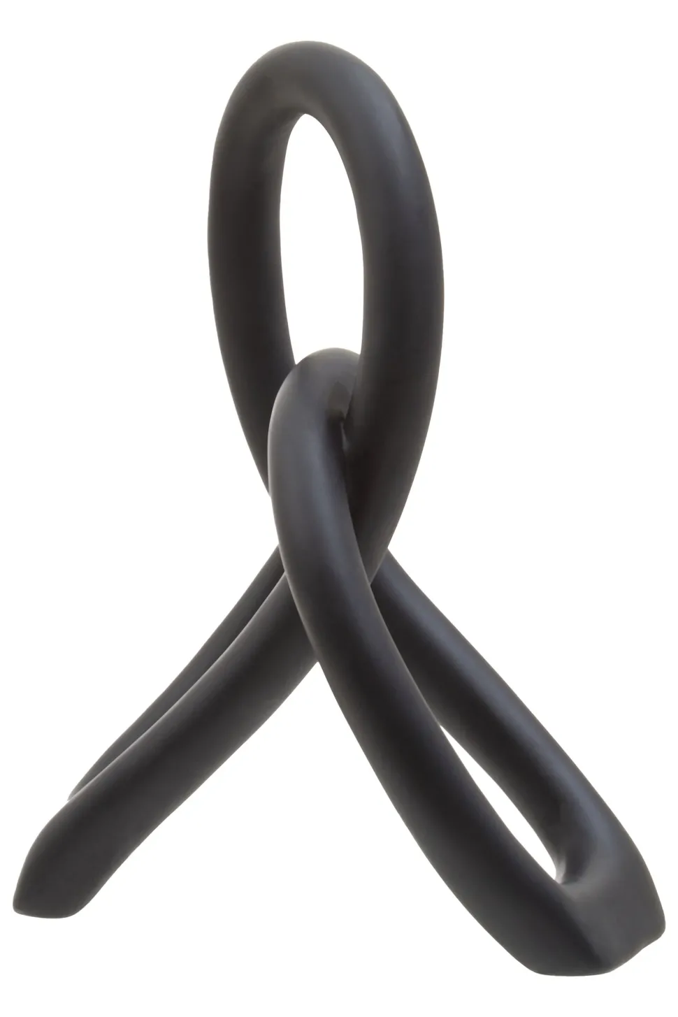 Eternal Curves 19cm Black Resin Indoor Sculpture