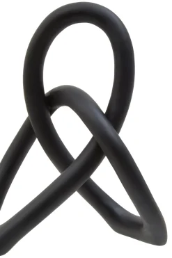 Eternal Curves 19cm Black Resin Indoor Sculpture