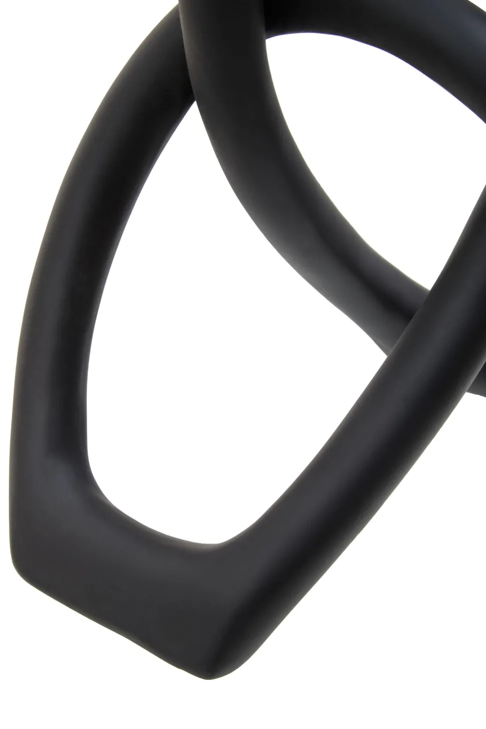 Eternal Curves 19cm Black Resin Indoor Sculpture