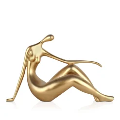 Eternal Grace 21cm Gold Resin Indoor Sculpture