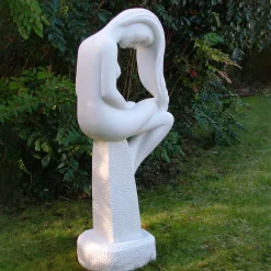 Europa 80cm Marble Resin Garden Statue
