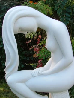 Europa 80cm Marble Resin Garden Statue