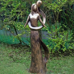 Everlasting Love 118cm Bronze Resin Garden Statue