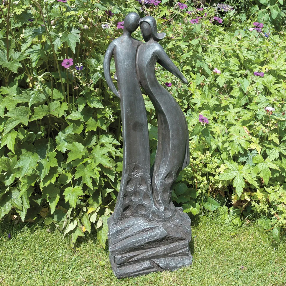 First Love Modern Poly Resin Garden Statue