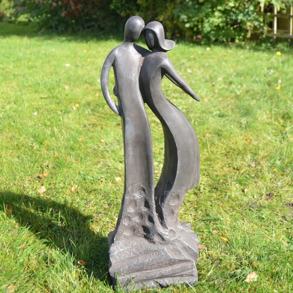 First Love Modern Poly Resin Garden Statue