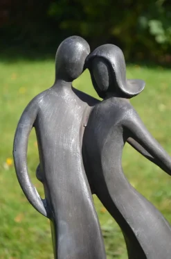 First Love Modern Poly Resin Garden Statue