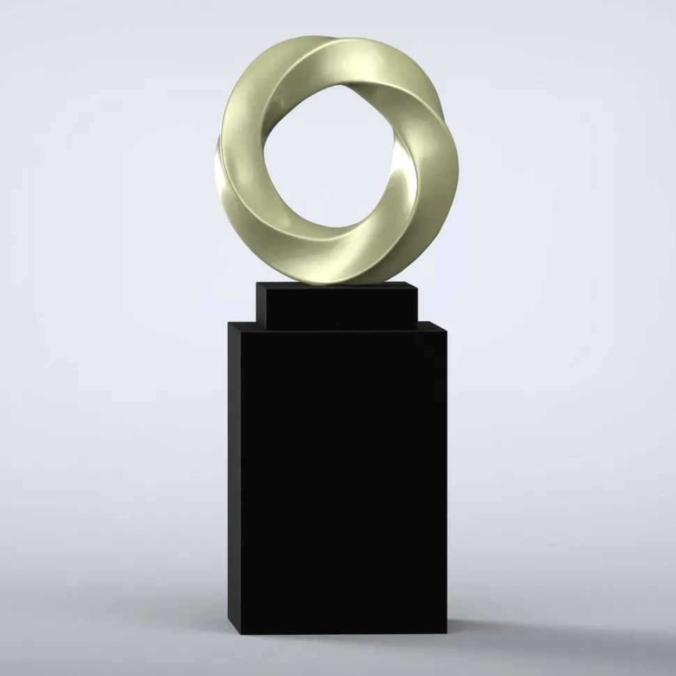 Halo Contemporary Sculpture - 16 Colour Options