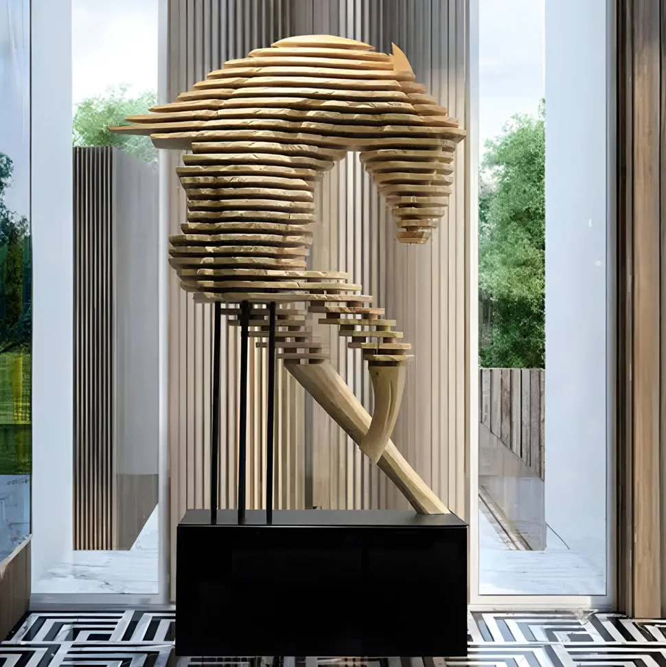 Harmonic Horse 160cm Bronze Metal Garden Sculpture v2