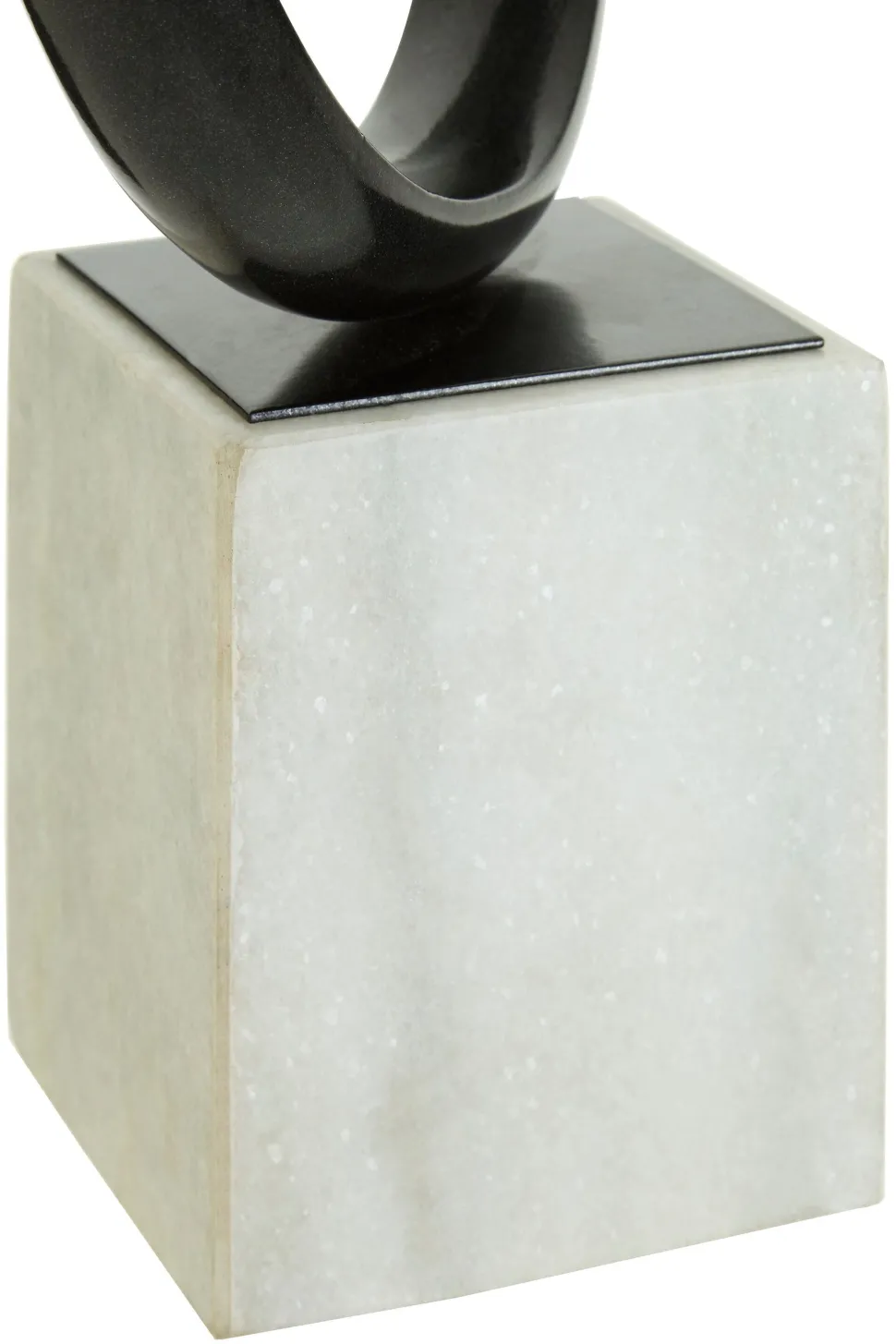 Harmony in Motion 34cm Black Metal Indoor Sculpture