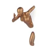 Infinity Woman 28cm Bronze Resin Wall Sculpture