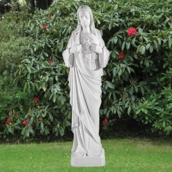 Jesus Christ 97cm Marble Resin Garden Statue