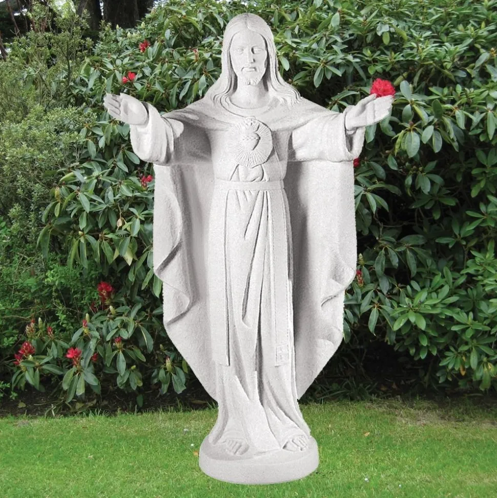 Jesus Christ 100cm Marble Resin Garden Statue