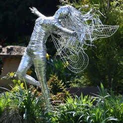 Kaida Fairy Metal Wire Garden Sculpture