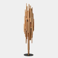 Light Symphony 165cm Copper Metal Garden Sculpture