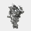 Liquid Mirage 155cm Silver Metal Garden Sculpture