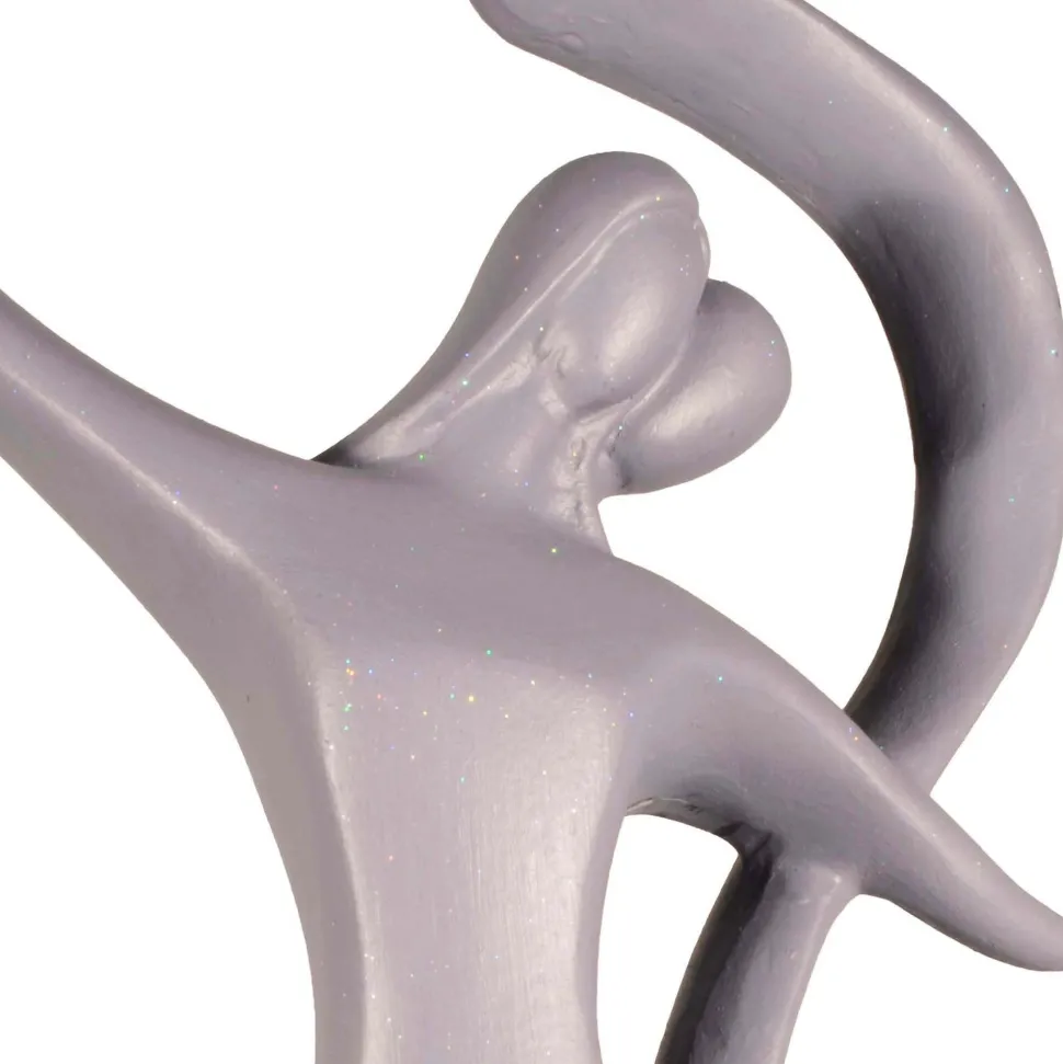 Love & Dancing 80cm Modern Poly Resin Garden Statue